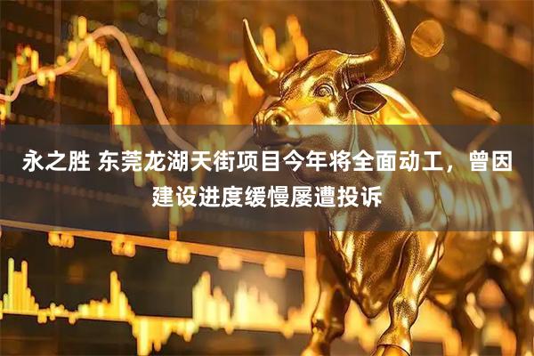永之胜 东莞龙湖天街项目今年将全面动工，曾因建设进度缓慢屡遭投诉