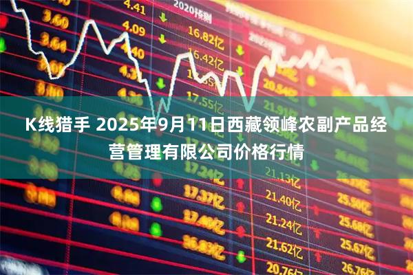 K线猎手 2025年9月11日西藏领峰农副产品经营管理有限公司价格行情