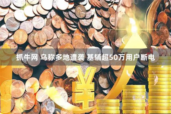 抓牛网 乌称多地遭袭 基辅超50万用户断电